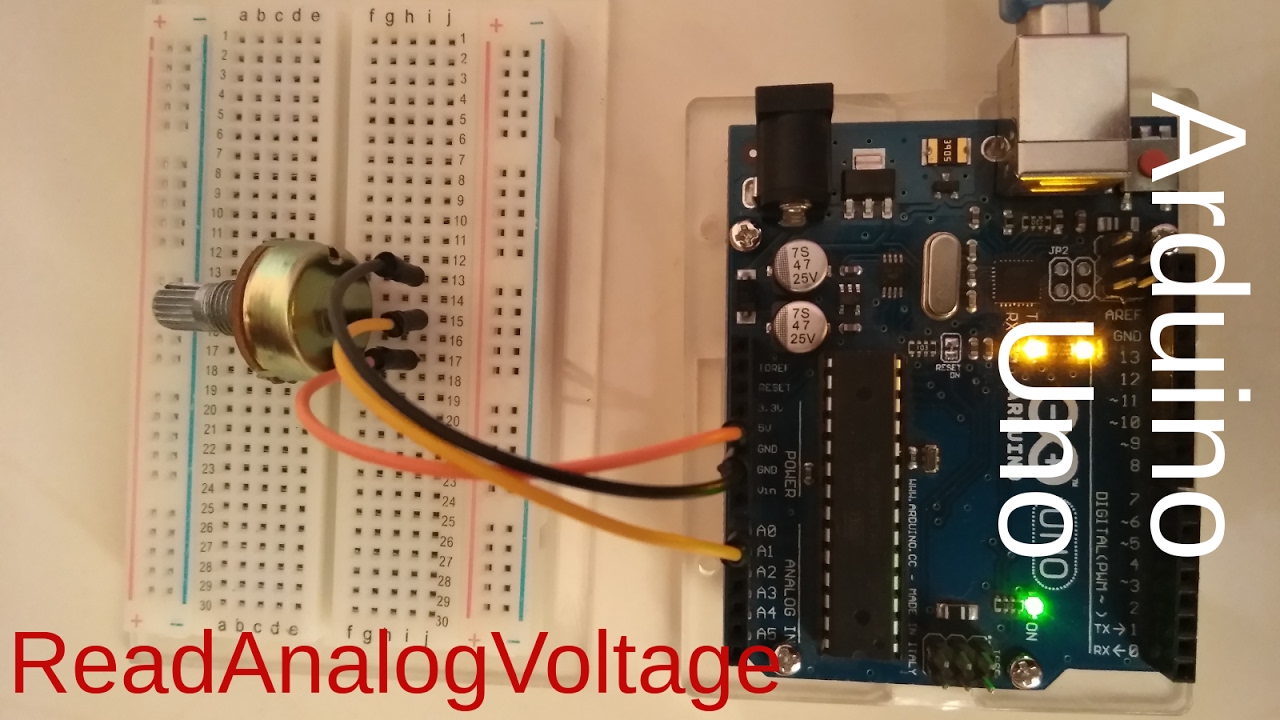 read analog voltage arduino